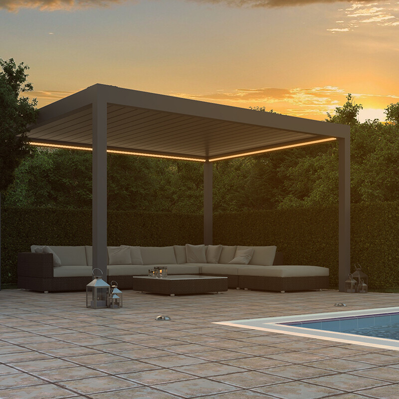 Aluminium pergola prize