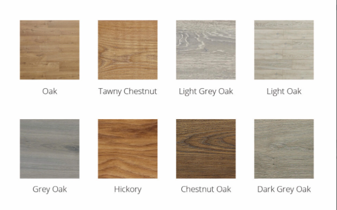 Flooring colour options
