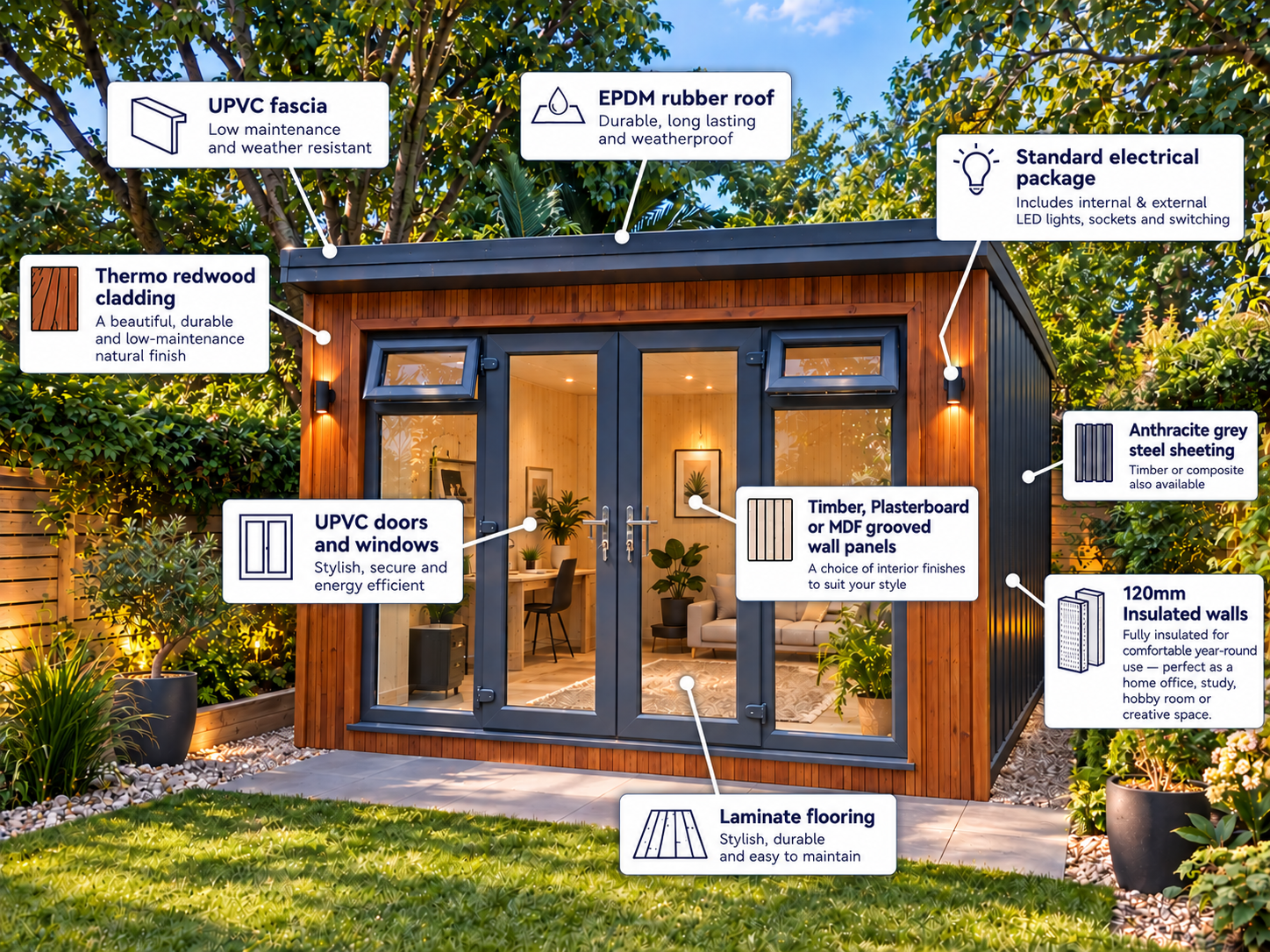 Spolding & Sons BasePod garden room